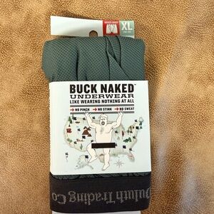 Duluth Trading Co Buck Naked Boxer Briefs - Green